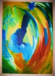B70.Uroktodokset. 70x100 cm. 7.500 Kr.